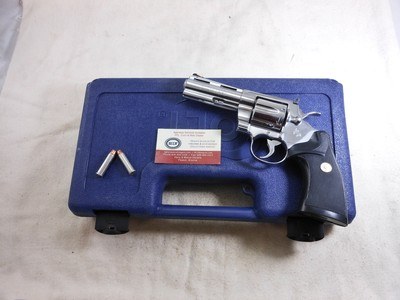 Colt Python High Polish Stainless Steel In 357 Magnum With Original Box - Image 2 of 11
