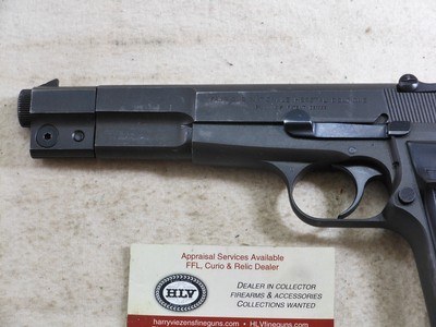 Browning High Power Performance Model 9 M/M Parabellum Belgian Made - Image 3 of 14