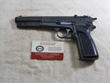Browning High Power Performance Model 9 M/M Parabellum Belgian Made - Image 2 of 14
