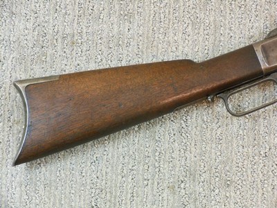Winchester Second Model 1873 Rifle With The Rare Carbine Receiver In 44 W.C.F. - Image 3 of 18