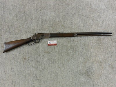 Winchester Second Model 1873 Rifle With The Rare Carbine Receiver In 44 W.C.F. - Image 2 of 18