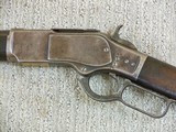 Winchester Second Model 1873 Rifle With The Rare Carbine Receiver In 44 W.C.F. - Image 8 of 18