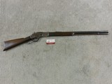 Winchester Second Model 1873 Rifle With The Rare Carbine Receiver In 44 W.C.F. - Image 2 of 18