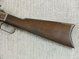 Winchester Second Model 1873 Rifle With The Rare Carbine Receiver In 44 W.C.F. - Image 7 of 18