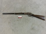 Winchester Second Model 1873 Rifle With The Rare Carbine Receiver In 44 W.C.F. - Image 6 of 18