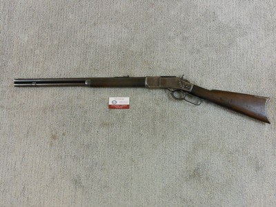 Winchester Second Model 1873 Rifle With The Rare Carbine Receiver In 44 W.C.F. - Image 6 of 18