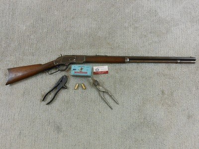 Winchester Third Model Rifle In 44 W.C.F. With A Very Nice Bore - Image 1 of 17