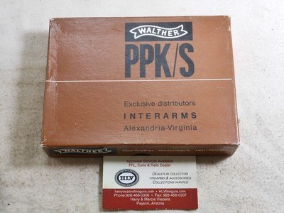 Walther Model PPK/S From Western Germany In 9 M/M Kurtz New In Original Box With Papers - Image 2 of 8