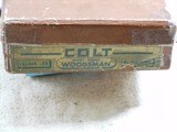 Colt Second Series Woodsman With 4 Inch Barrel New In Original Box With Papers - Image 3 of 9