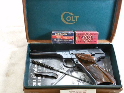 Colt Second Series Woodsman With 4 Inch Barrel New In Original Box With Papers - Image 1 of 9