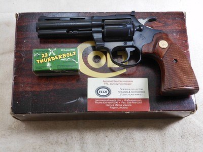 Colt Diamondback 22 Revolver New In The Original Box With 4 Inch Barrel - Image 1 of 7