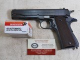 Colt Civilian Model 1911 A1 From The 1930's In Like New Condition