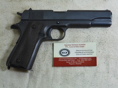 Remington Rand Early World War 2 Pistol In Original Issued Condition - Image 3 of 11