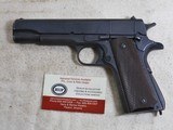Remington Rand Early World War 2 Pistol In Original Issued Condition - Image 2 of 11