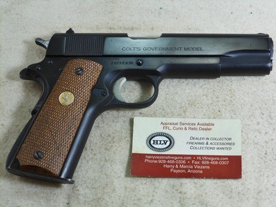 Colt Government Model Mark 1V Series '70 45 A.C.P. In Like New Condition With Box - Image 5 of 10
