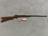 Winchester Model 63 22 Automatic In Like New Condition With Hairline Crack In Stock - Image 1 of 11