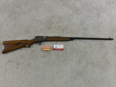 Winchester Model 63 22 Automatic In Like New Condition With Hairline Crack In Stock - Image 1 of 11