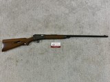 Winchester Model 63 22 Automatic In Like New Condition With Hairline Crack In Stock - Image 2 of 11