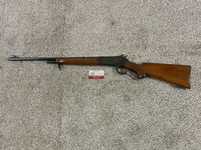 Winchester Model 71 Pre War Deluxe Rifle With Bolt Peep Sight In New Condition. - Image 6 of 17