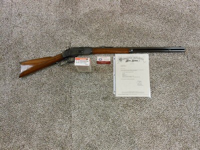 Winchester Model 1873 Antique Rifle In 38 W.C.F. With Factory Letter In Refinished Condition - Image 1 of 16