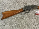 Winchester Model 1873 Antique Rifle In 38 W.C.F. With Factory Letter In Refinished Condition - Image 4 of 16