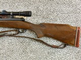 Winchester Model 70 Featherweight In 270 Winchester With Period Lyman Scope And Original Bolt Tab - Image 6 of 10