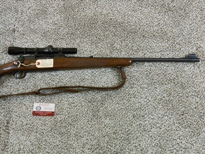 Winchester Model 70 Featherweight In 270 Winchester With Period Lyman Scope And Original Bolt Tab - Image 4 of 10