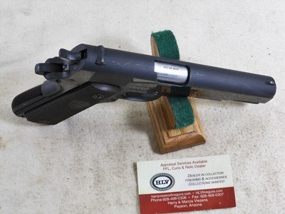 Colt Government Model 1911-A1 Civilian Pistol Issued To The State Of Connecticut Military Dept. With Factory Letter - Image 4 of 8