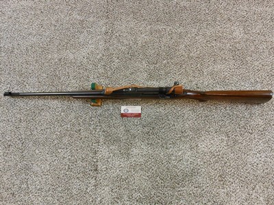 Winchester Model 70 Pre 64 Rifle In The Rare 300 Savage Chambering With A Lyman Alaskan Scope - Image 9 of 16