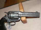 Colt Bisley-38/40-Fully Engraved - 5 of 9