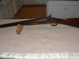 Old Antique SXS shotgun - 1 of 9