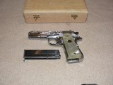 Llama Espasial 22 cal. semi auto Engraved Pistol - 4 of 9