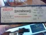 Belgium Browning superposed super light weight 20 ga - 15 of 15