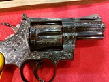 Engraved Colt Python two and a half inch barrel - 5 of 9