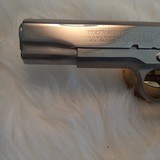 Colt 70 series Mark IV nickel 45 - 3 of 15