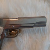 Colt 70 series Mark IV nickel 45 - 8 of 15