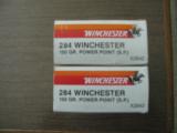284 WINCHESTER PONY RIDER AMMO 150 GR. POWER POINT - 1 of 3
