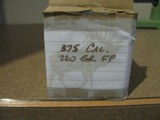 375 CAL. 220 GR. FLAT POINT BULLETS. 1-BOX OF 200 PCS. - 2 of 2