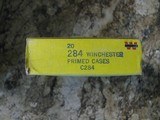284 Winchester Primed Brass (20 pc. Box)
