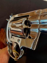 Vintage Collector Quality Colt Python 8" bbl Nickel Finish - 6 of 12