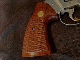 Vintage Collector Quality Colt Python 8" bbl Nickel Finish - 8 of 12