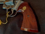 Vintage Collector Quality Colt Python 8" bbl Nickel Finish - 7 of 12