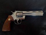 Colt Python Collector's Quality 6" bbl Nickel Finish - 2 of 11