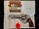 Colt PythonCollector's Quality 6"Bright Stainless Finish - 1 of 12