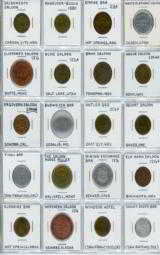 WESTERN SALOON TOKEN COLLECTION - OVER 400 COVERING 19 STATES & YUKON TERRITORY - 5 of 15