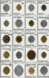 WESTERN SALOON TOKEN COLLECTION - OVER 400 COVERING 19 STATES & YUKON TERRITORY - 1 of 15