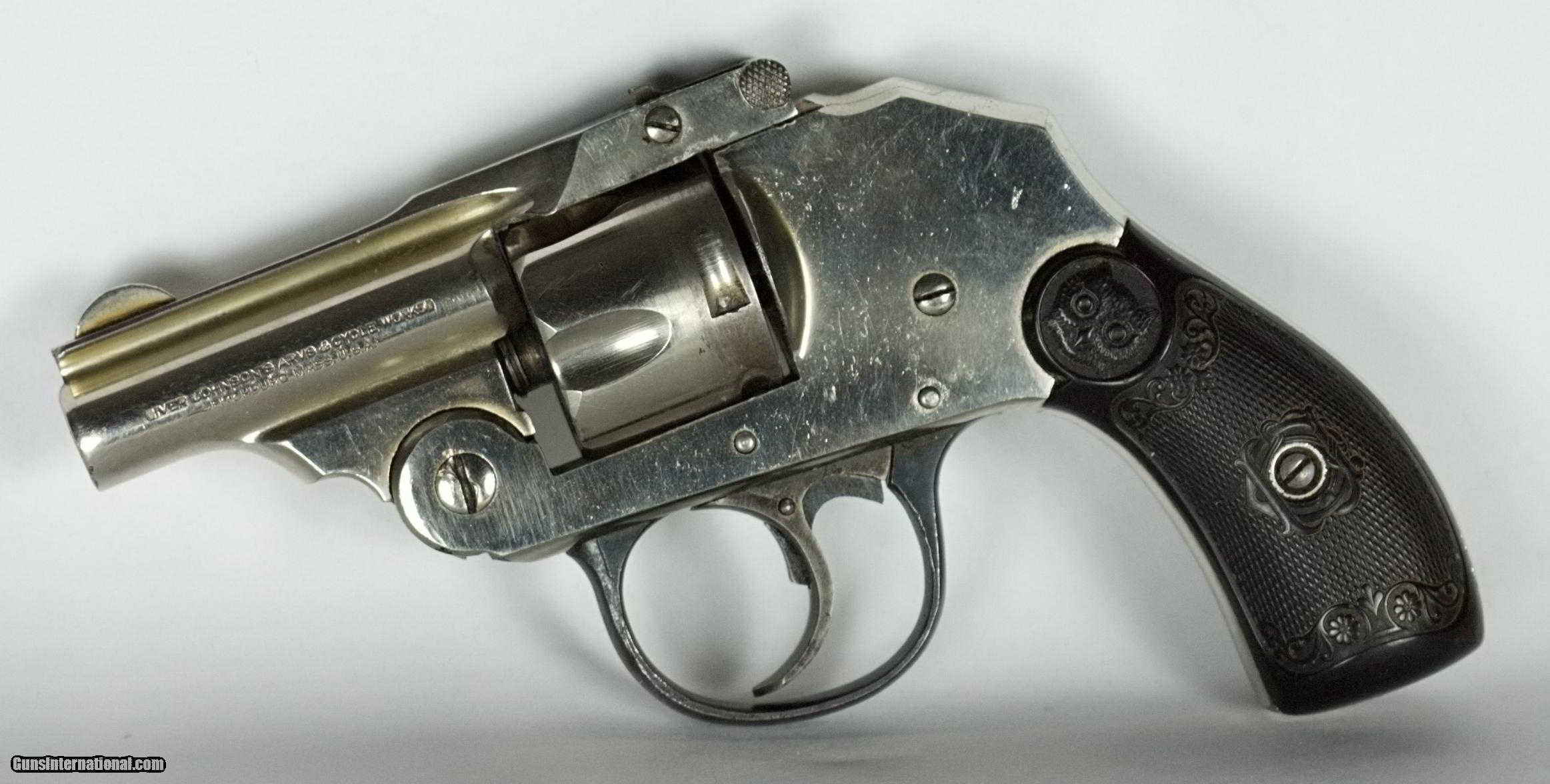 iver johnson 32 s&w hammerless 5 shot revolver