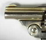 HIGH CONDITION IVER JOHNSON ARMS & CYCLE WORKS SAFETY HAMMERLESS 32 S&W CALIBER WITH RARE 2” BARREL. - 4 of 11