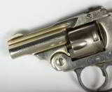 HIGH CONDITION IVER JOHNSON ARMS & CYCLE WORKS SAFETY HAMMERLESS 32 S&W CALIBER WITH RARE 2” BARREL. - 3 of 11