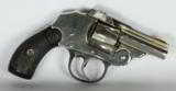 HIGH CONDITION IVER JOHNSON ARMS & CYCLE WORKS SAFETY HAMMERLESS 32 S&W CALIBER WITH RARE 2” BARREL. - 2 of 11